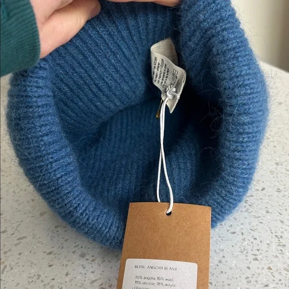 Billy Bamboo Royal Angora Beanie Hat - Picture 4 of 4